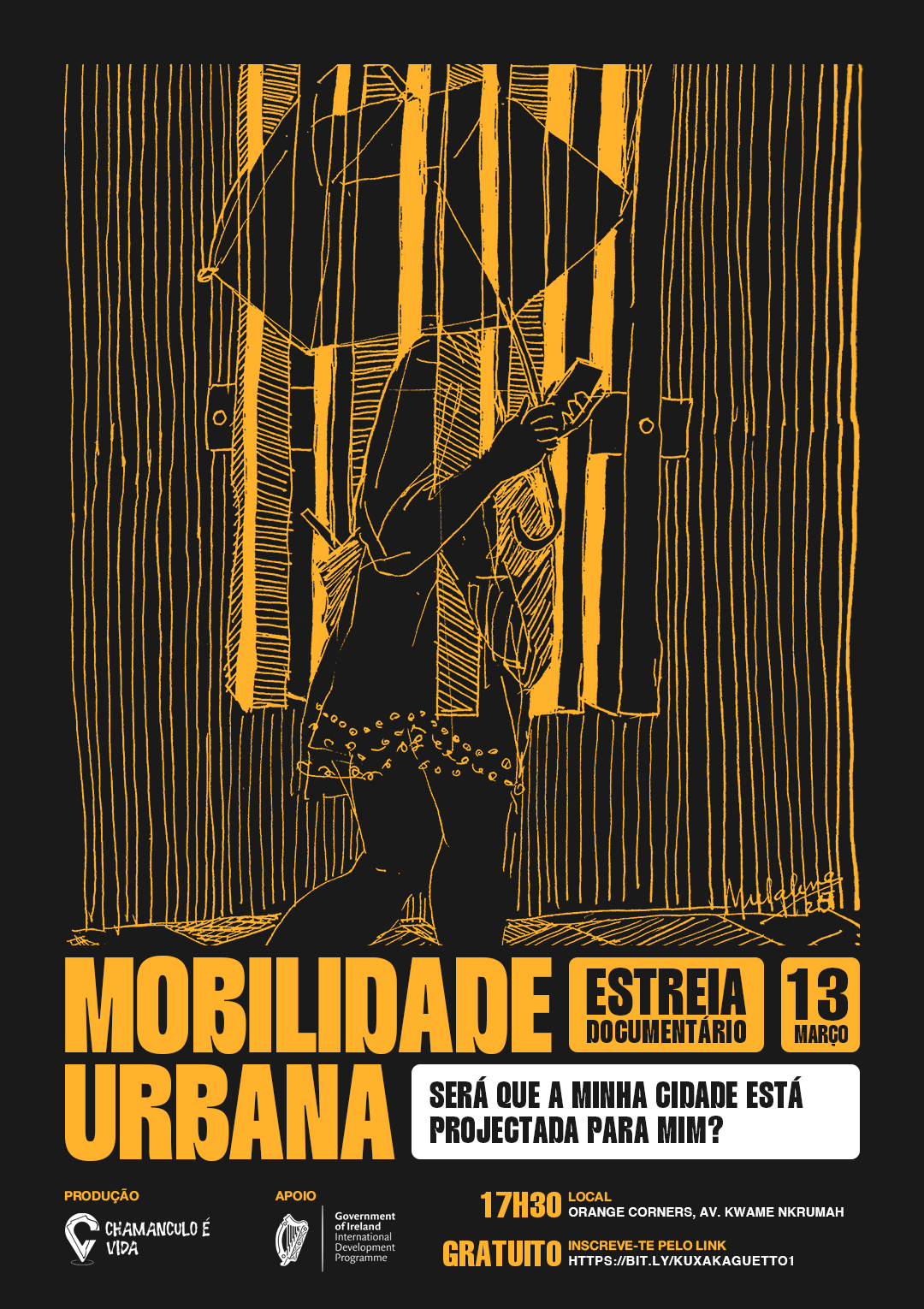 Kuxa Ka Guetto lança a curta-metragem “Será que a minha cidade está projetada para mim!?”