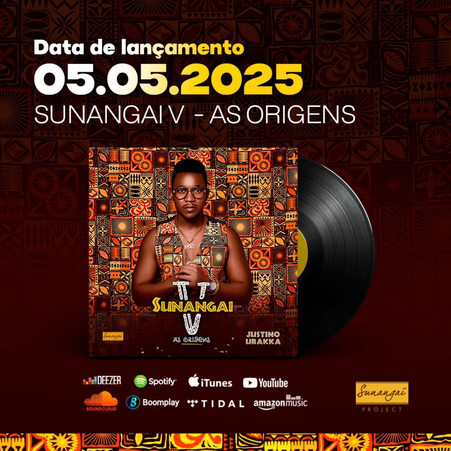 Cultura, tradição e música: Ubakka revela a capa e a data de “Sunangai V”