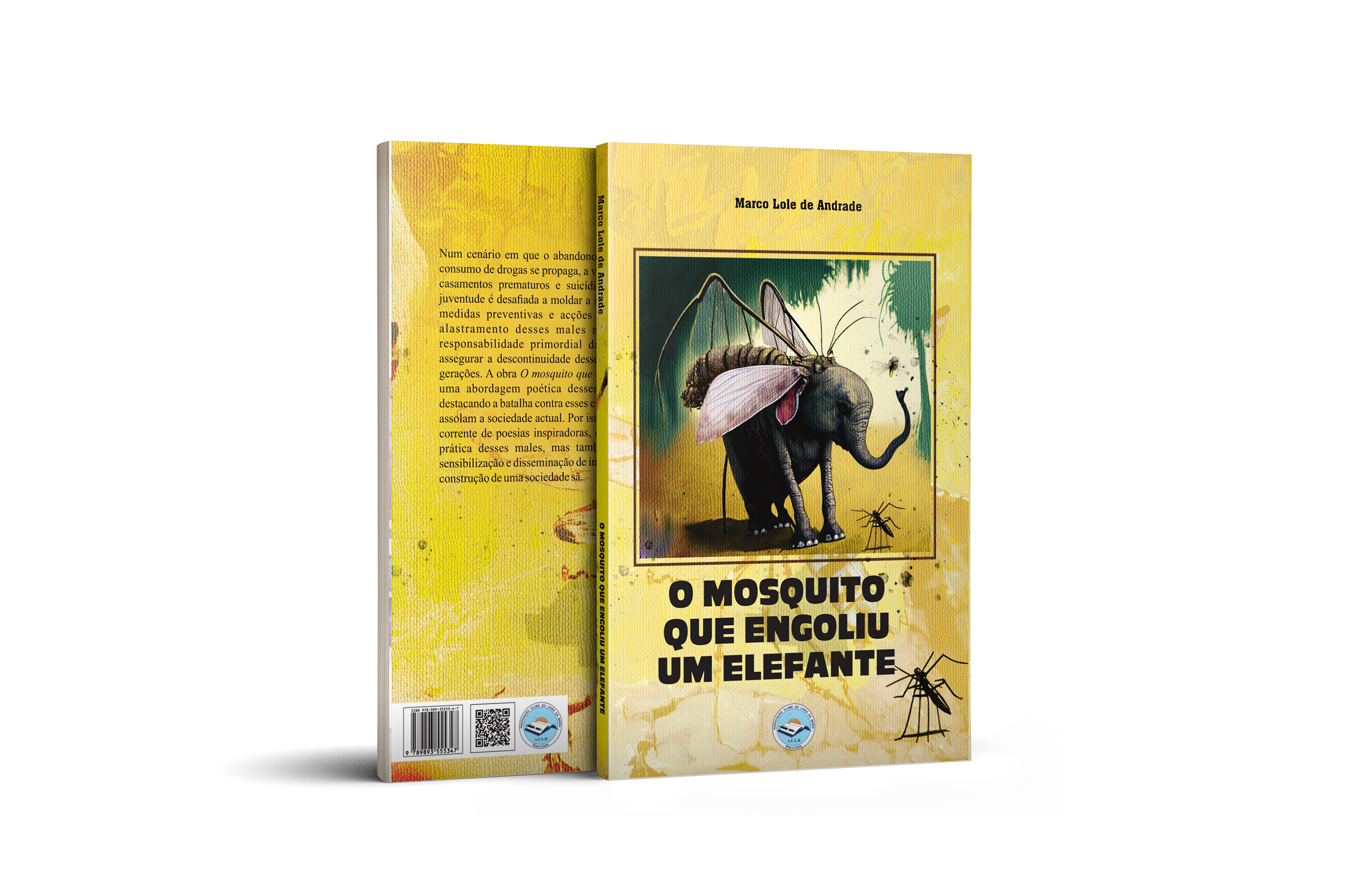 Marco de Andrade lança o livro “O mosquito que engoliu um elefante” na Beira