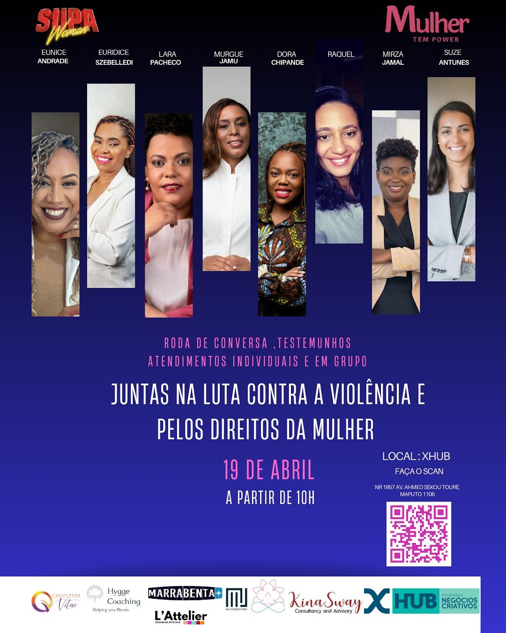 Evento celebra a força feminina com música, debates e poesia