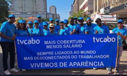 Trabalhadores da TV Cabo detonam a empresa: “Mais cobertura, menos salário”