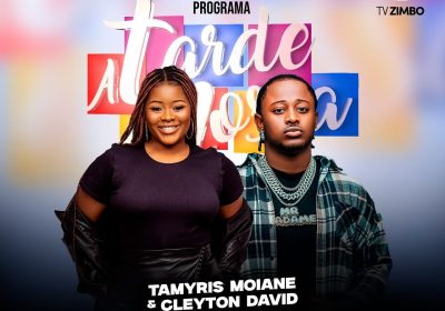 Tamyris Moiane e Cleyton David brilham nos programas angolanos antes do grande show no Huambo