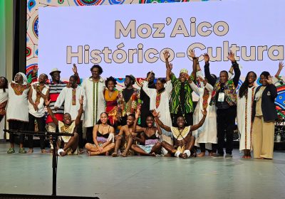 Wazimbo, Cheny, Deltino, Horácio, Pauleta e Onésia encantam o Japão na Expo Osaka