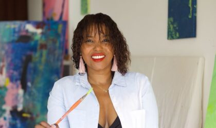 Fauziya Fliege leva arte moçambicana à “EMY África” no Gana e à Universidade de St. Thomas nos EUA