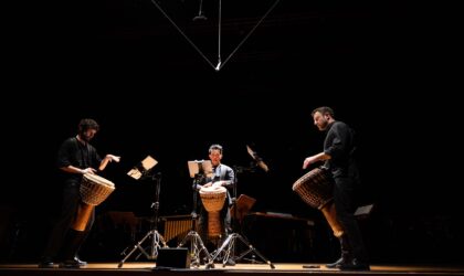 Les Percussions de Strasbourg partilham experiências com artistas moçambicanos