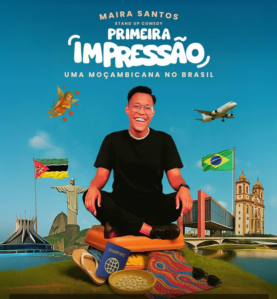 Maira Santos representa Moçambique no novo reality show de humor da Globo