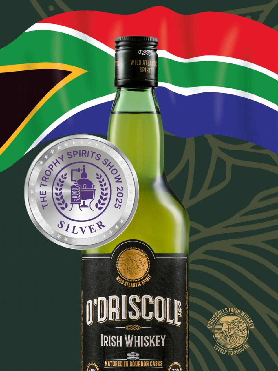 Whiskey O’Driscoll’s, presente em Moçambique, conquista prémio na África do Sul