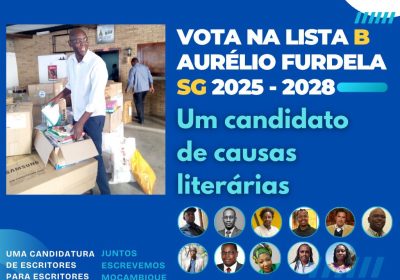 Aurélio Furdela lança campanha para Secretário-Geral da AEMO com plano ambicioso para a literatura moçambicana