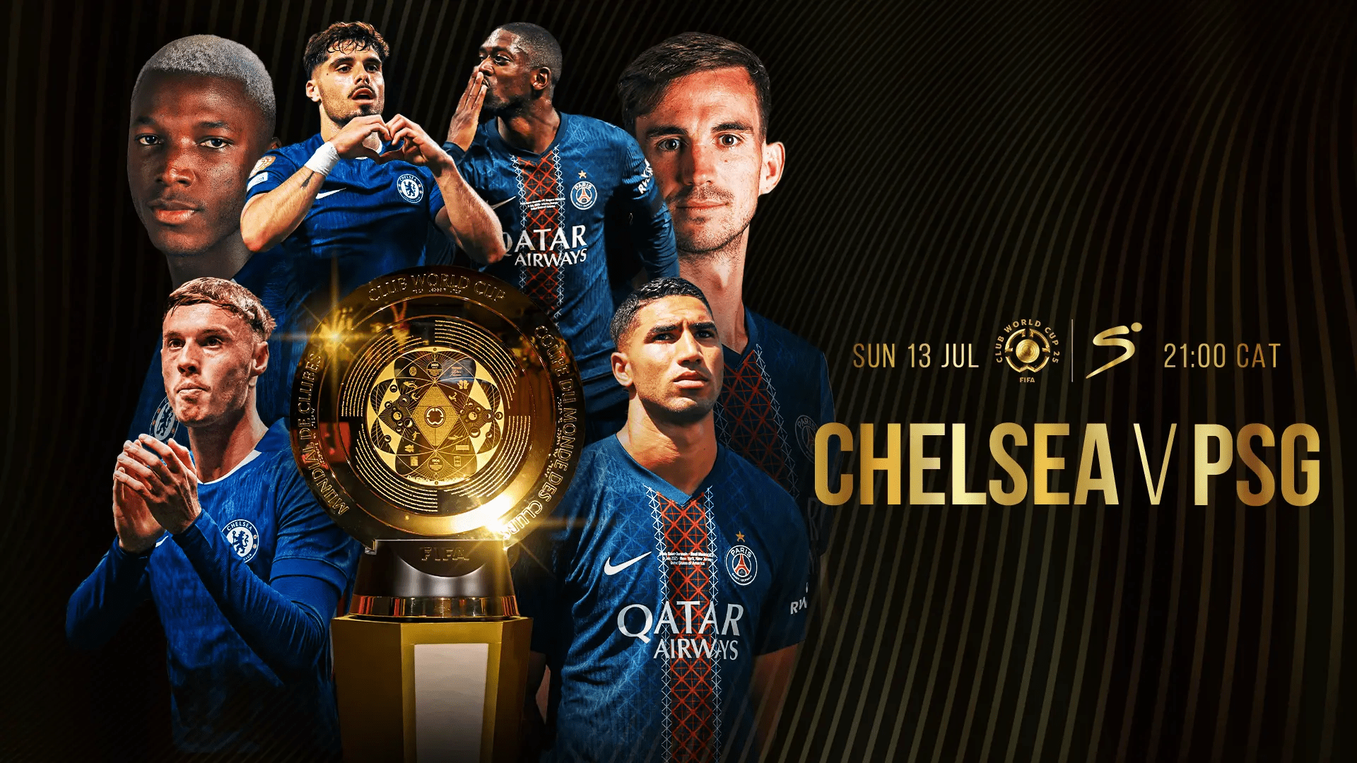 Chelsea e PSG disputam a final do Mundial de Clubes da FIFA 2025: Veja onde assistir