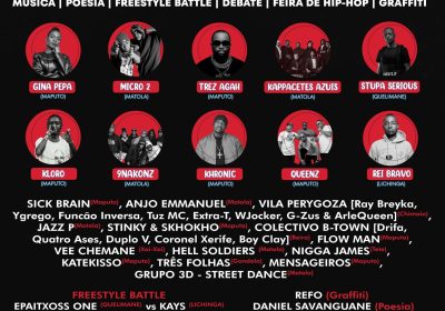 Festival “Punhos no Ar” celebra 10 anos com grandes nomes do hip-hop moçambicano
