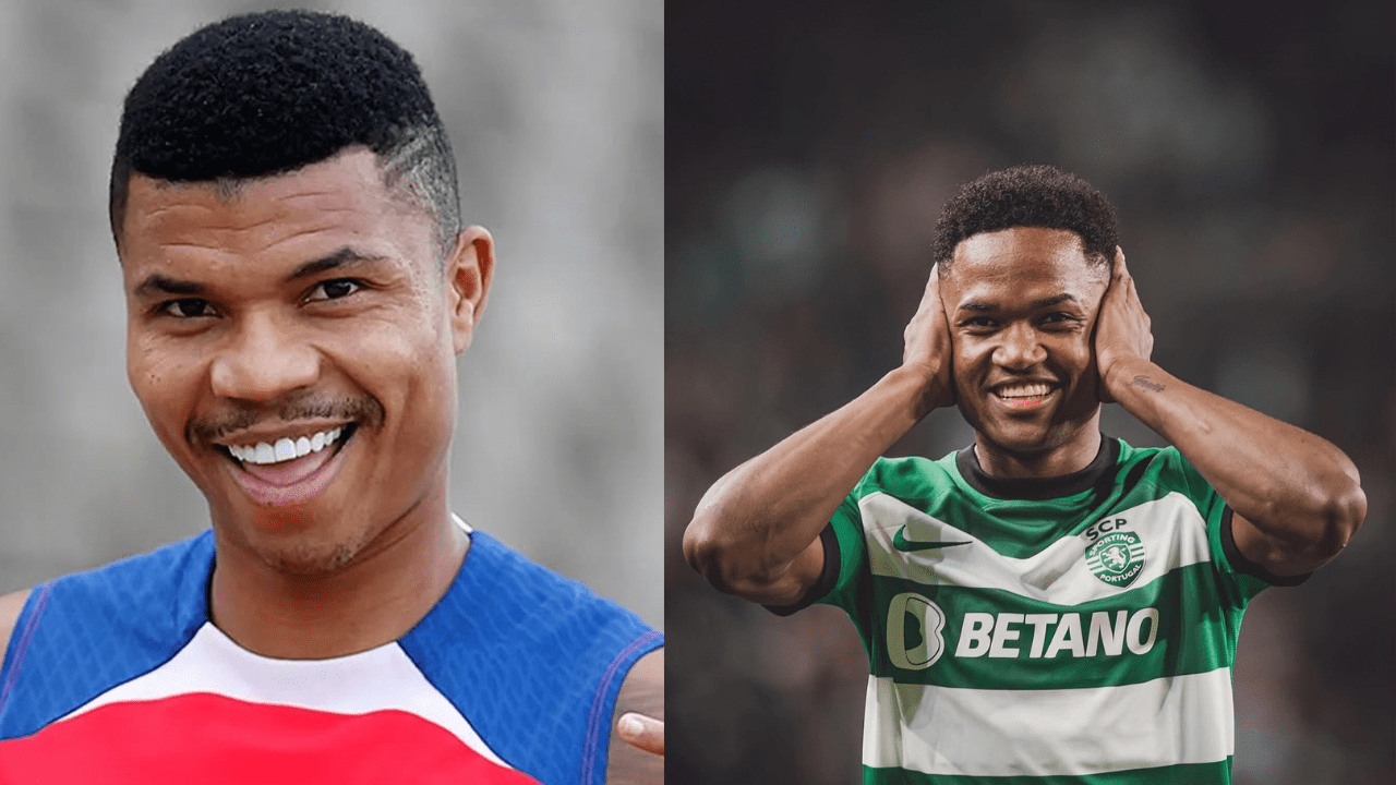 Reinildo e Geny Catamo frente a frente em amistoso entre Sunderland e Sporting