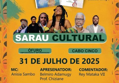 Sarau Cultural Celebra a Mulher Africana com Lançamento de Livros de Cláudia Chope
