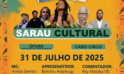 Sarau Cultural Celebra a Mulher Africana com Lançamento de Livros de Cláudia Chope