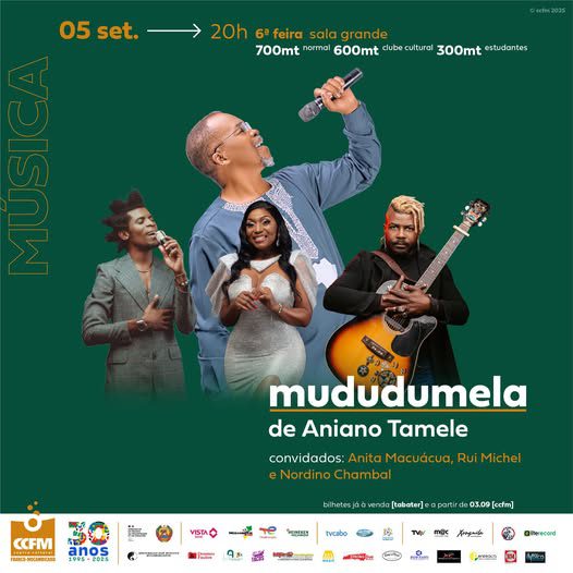 Aniano Tamele leva “Mududumela” ao palco do CCFM