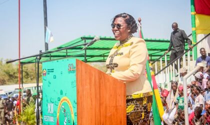 Benvinda Levi encerra a 12ª edição do Festival Nacional da Cultura e anuncia Cabo Delgado como próxima anfitriã