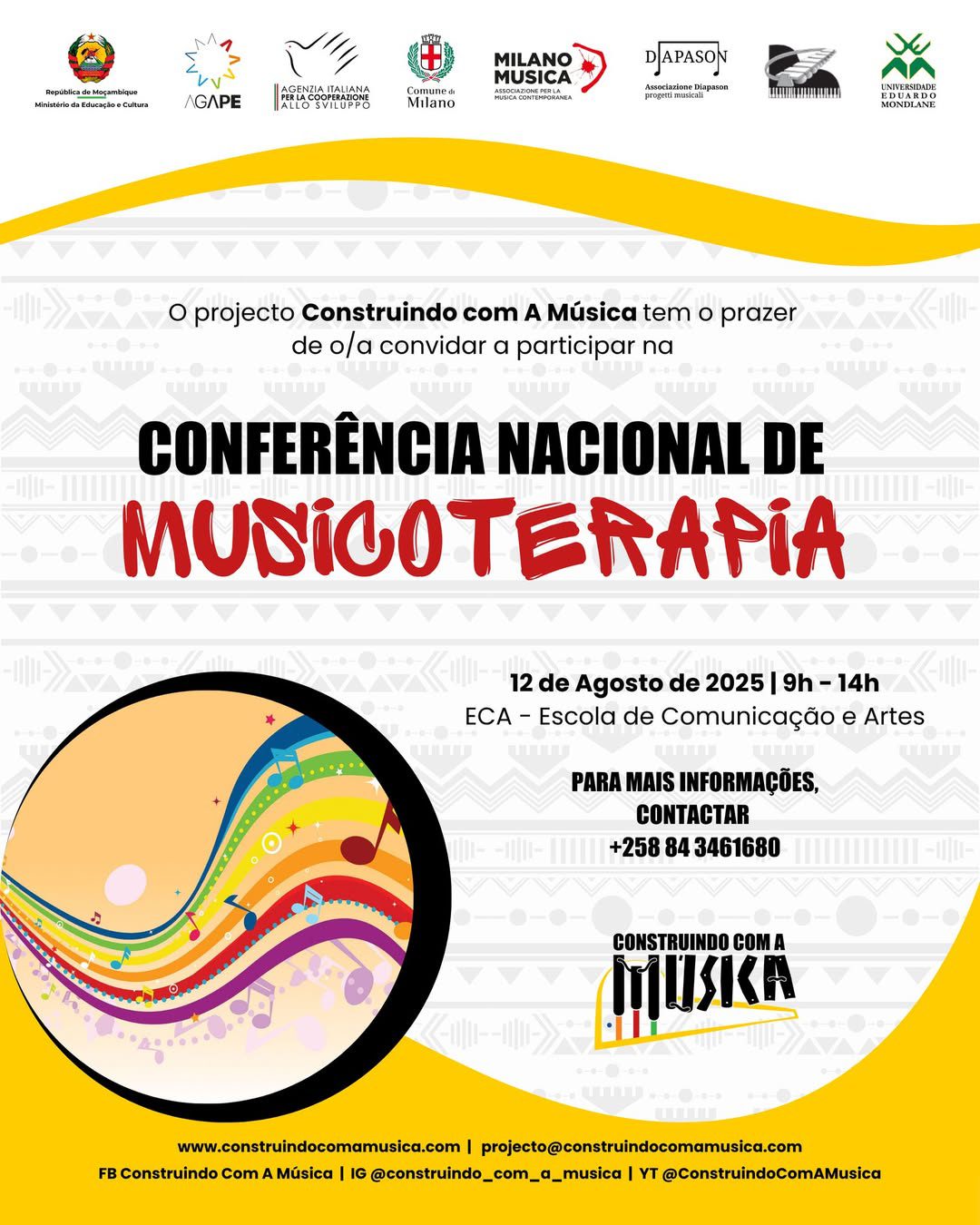 Maputo acolhe a primeira Conferência Nacional de Musicoterapia