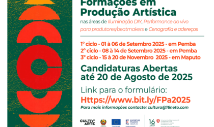 16NetO lança formações em Produção Artística em Pemba e Maputo