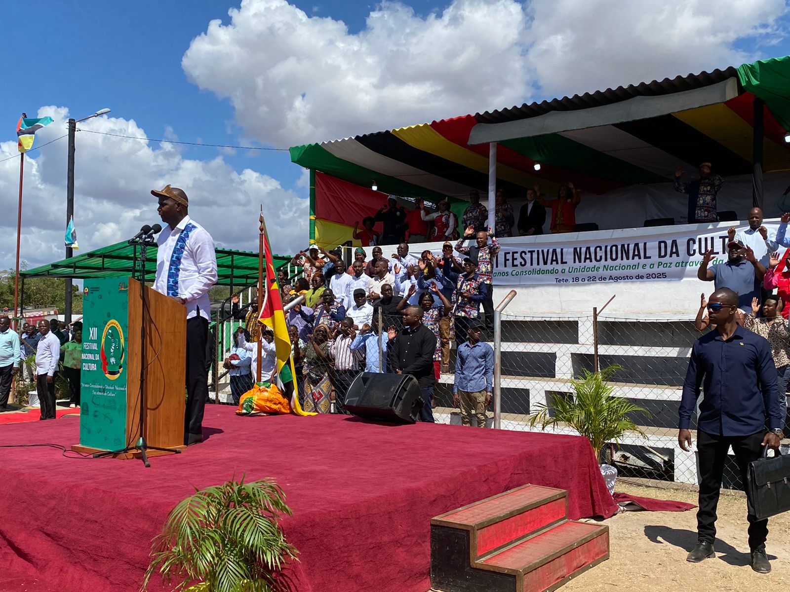 Presidente Daniel Chapo inaugura Festival Nacional da Cultura 2025 em Tete