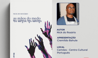 Nick do Rosário lança novo livro “As Mãos do Medo” em Maputo