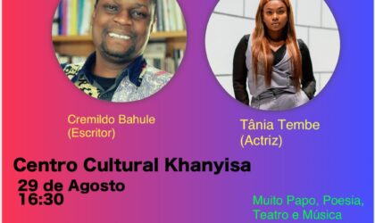 Khanyisa promove roda de conversa sobre saúde e direitos sexuais com Cremildo Bahule e a Tânia Tembe