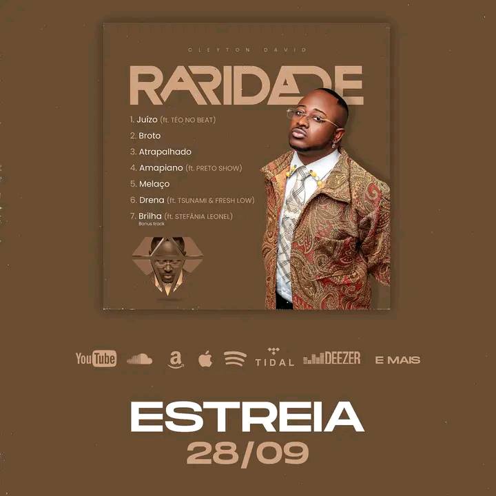 EP “Raridade” de Cleyton David já disponível nas principais plataformas digitais