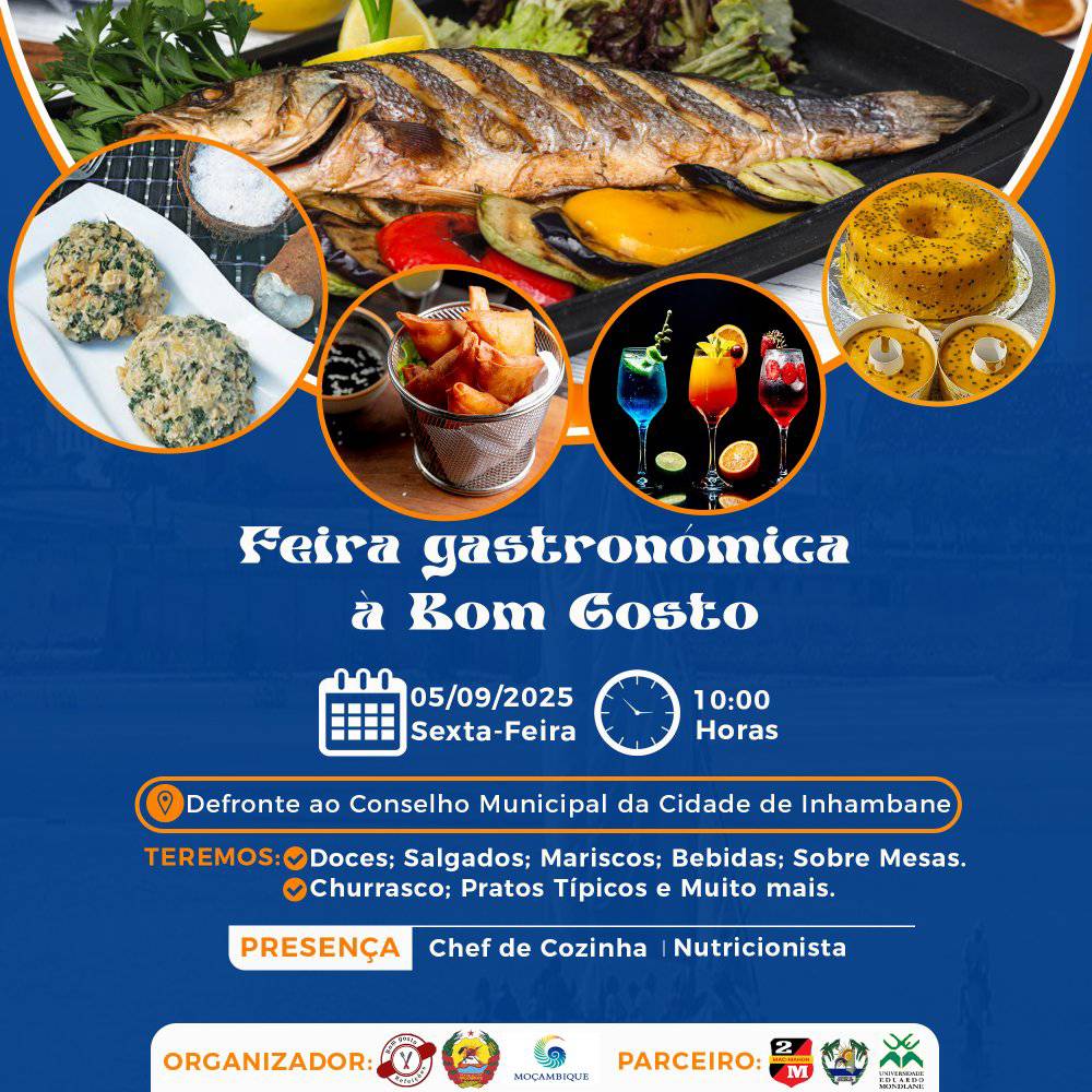 Cidade de Inhambane acolhe Feira Gastronómica “À Bom Gosto”
