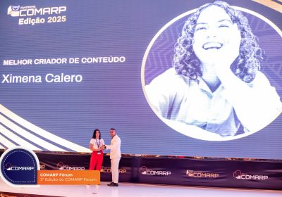 Ximena Eusébia Lemos Calero distinguida com o Prémio COMARP de Melhor Criadora de Conteúdo