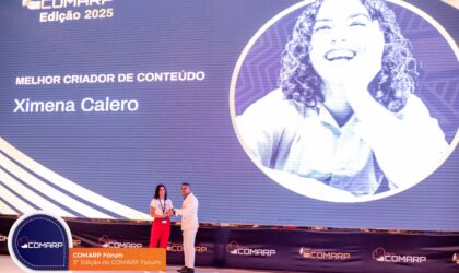 Ximena Eusébia Lemos Calero distinguida com o Prémio COMARP de Melhor Criadora de Conteúdo