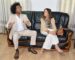 Secretária de Estado das Artes e Cultura recebe Stewart Sukuma e Ana Girão