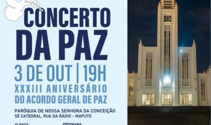 Concerto da Paz celebra XXXIII Aniversário do Acordo Geral de Paz e 50 anos de relações diplomáticas entre Moçambique e Itália