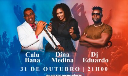 Faltam poucos dias para o grande concerto de Calu Bana, Dina Medina e DJ Eduardo PM na Galeria