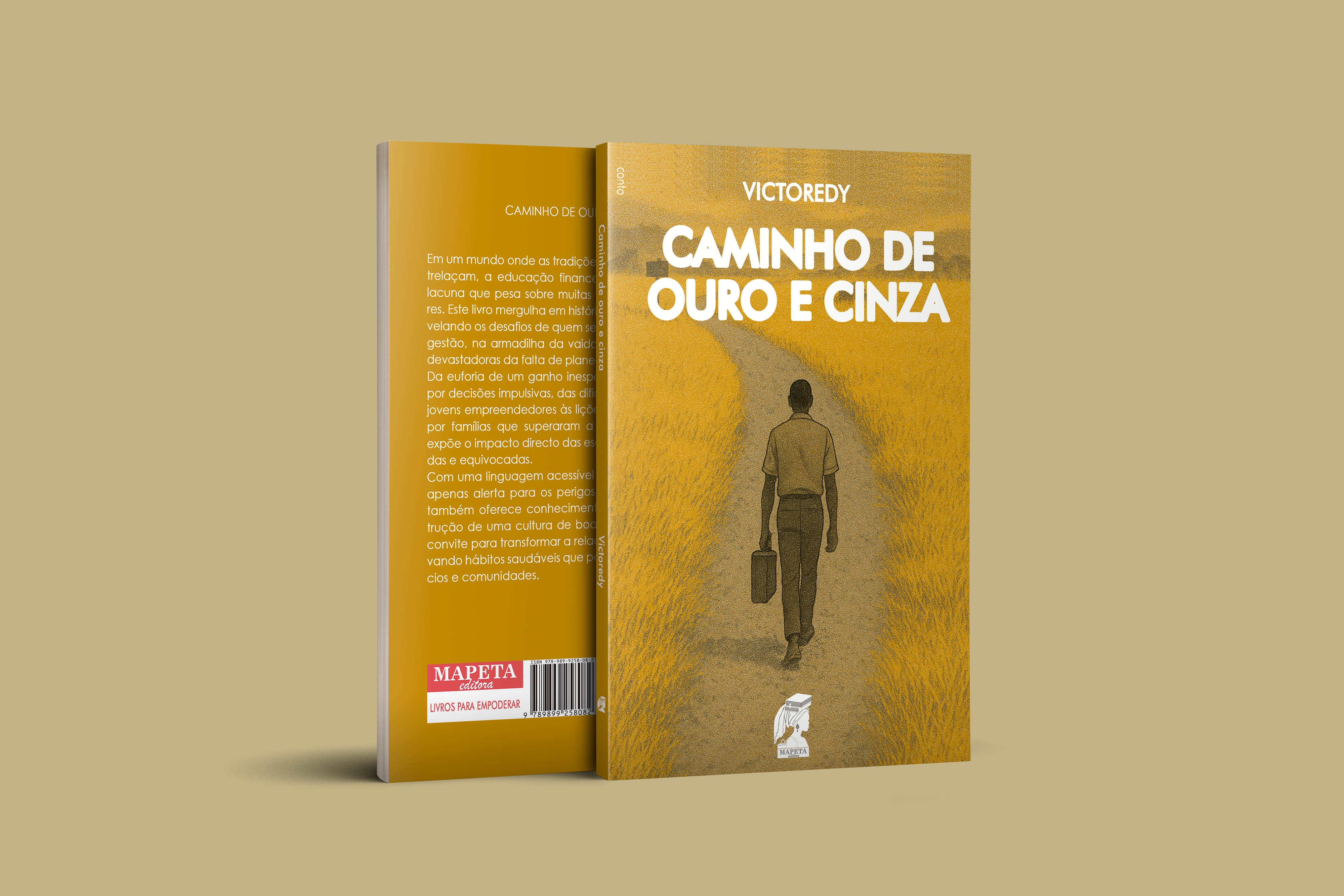 Victoredy apresenta o seu livro de estreia “Caminho de Ouro e Cinza” aos leitores da Beira