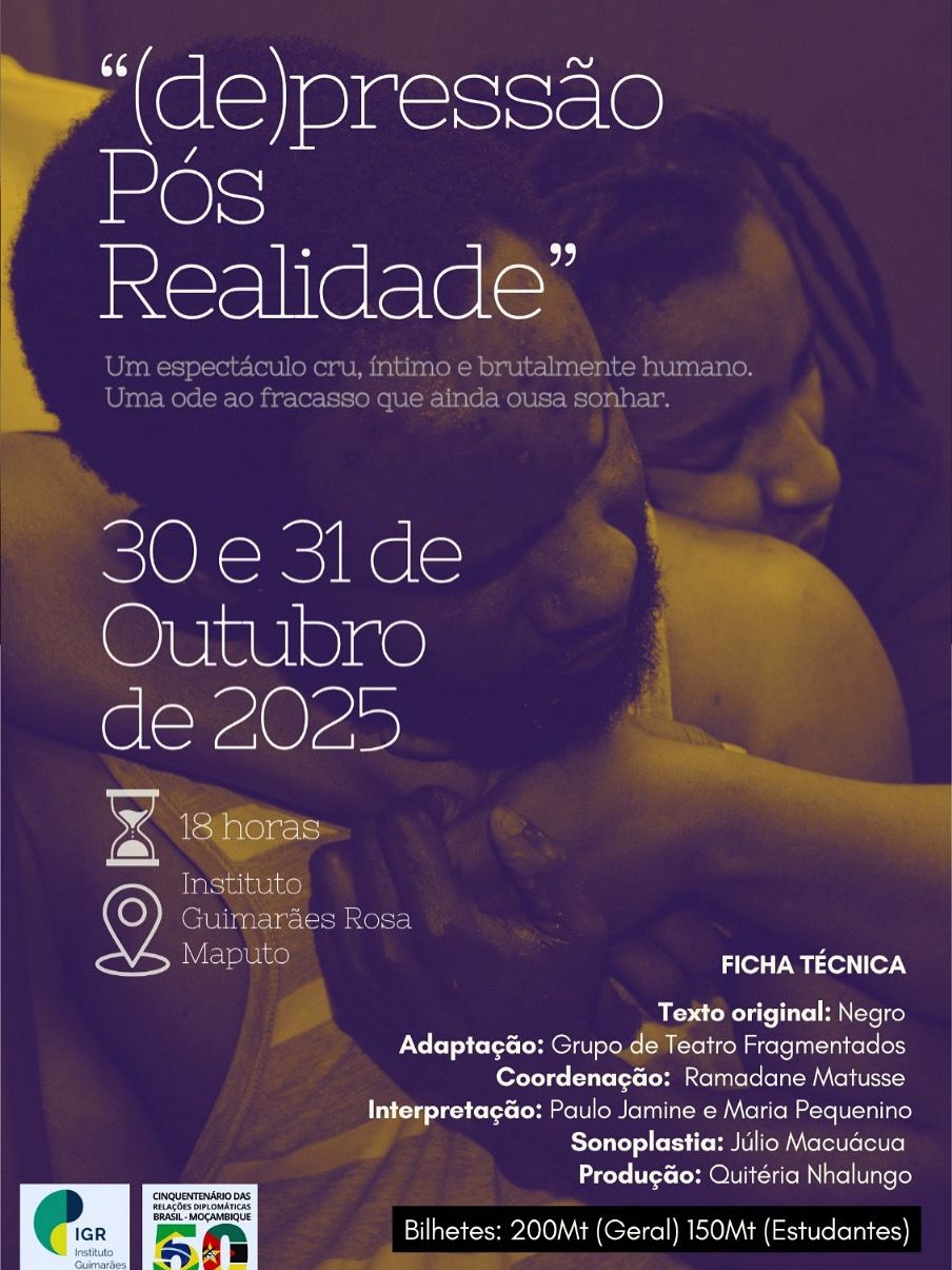 Grupo de Teatro Fragmentados apresenta “(De)Pressão Pós-Realidade” no Instituto Guimarães Rosa
