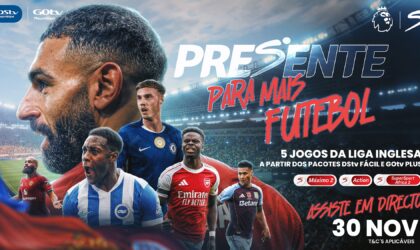 Liga Inglesa em Sinal Aberto na DStv e GOtv neste domingo