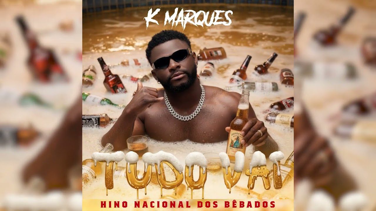 K Marques prepara-se para fechar o ano com o novo single “Tudo Vai – Hino dos Bêbados”