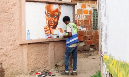 Maputo Street Art Festival encerra no Bairro Unidade 7 com visitas guiadas e performance sonora