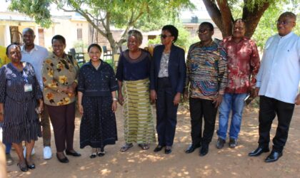 Paulina Chiziane recebe Presidente da Câmara dos Deputados do Ruanda em visita de cortesia