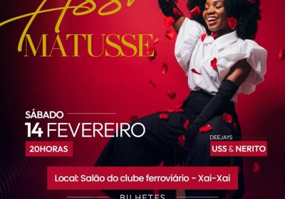 Assa Matusse prepara-se para um grande concerto em Xai-Xai