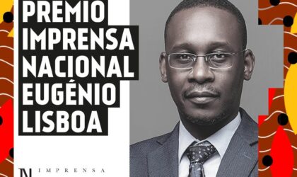 Eusébio Sanjane vence a 9.ª edição do Prémio Imprensa Nacional/Eugénio Lisboa