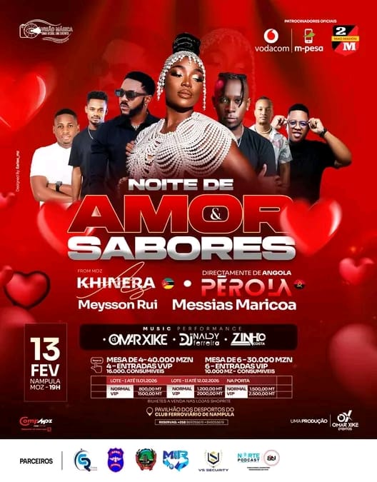 Nampula: DJ Omar Xique anuncia a presença da Pérola num show nas vésperas do São Valentim