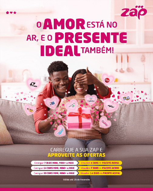Junte-se à ZAP no Mês do Amor e ganhe um jantar para dois