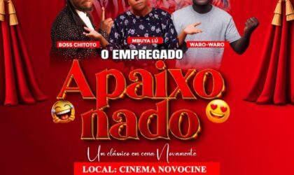 Beira: Peça “O Empregado Apaixonado” anima o Dia dos Namorados no Cinema Novocine