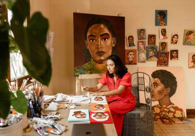 Mafalda Vasconcelos expõe “o outro lado de vênus” na Fundação Fernando Leite Couto