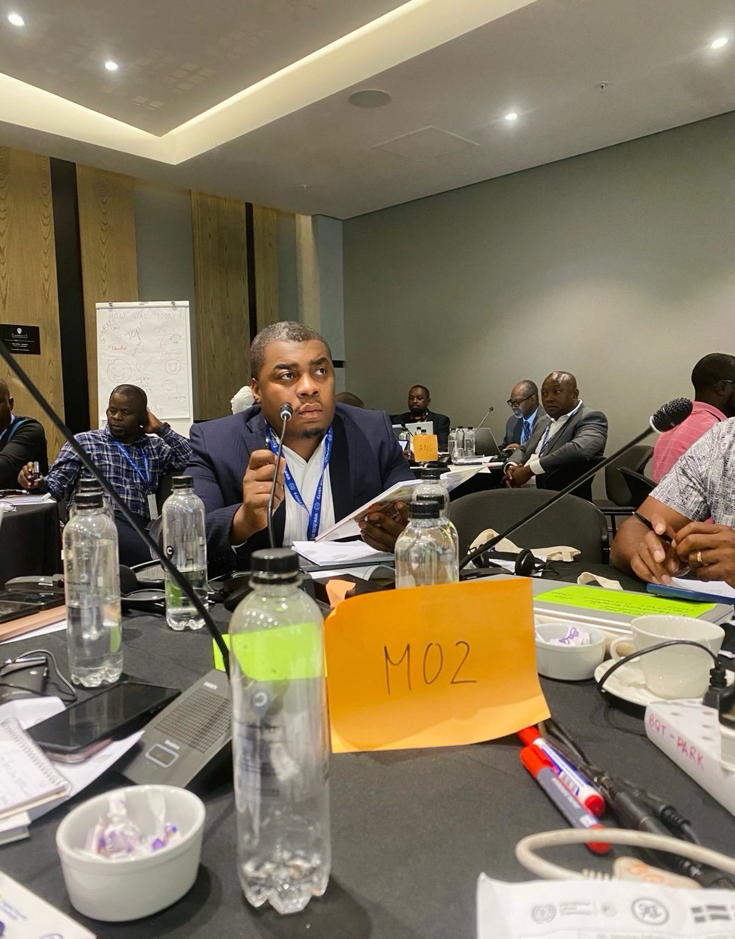 Luwi Ace representa Moçambique em encontro da Organização Internacional do Trabalho na África do Sul