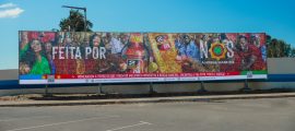 2M cria primeiro outdoor em Moçambique feito com mais de mil rostos de consumidores
