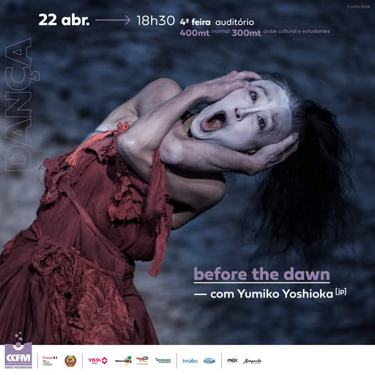 CCFM apresenta o espectáculo “Before the Dawn” de Yumiko Yoshioka 