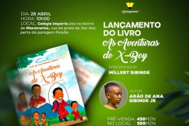 Com apenas 11 anos, Arão Sibinde Jr lança livro infantil em Xai-Xai