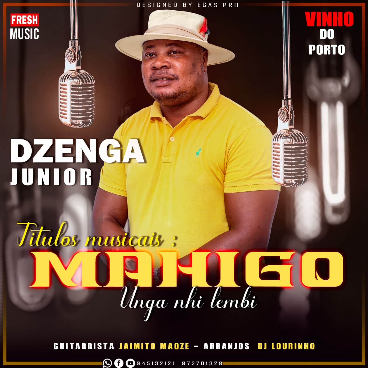 Dzenga Júnior lança duas músicas e fala da valorização da música moçambicana