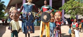 Enéas Lourenço: O artista que dá vida às marionetas gigantes em Inhambane