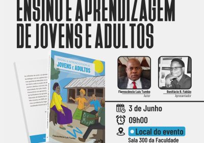 Florescêncio Tumbo lança livro sobre educação de jovens e adultos em Moçambiqu